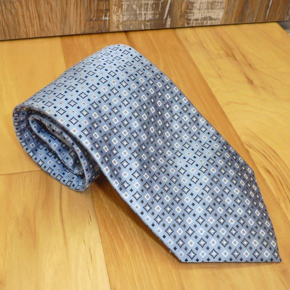 Men's Light Blue George Tie - Picture 1 of 7